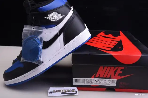 Reps TBkick Game High Air OG Royal Retro 1 Jordan 555088-041 0610